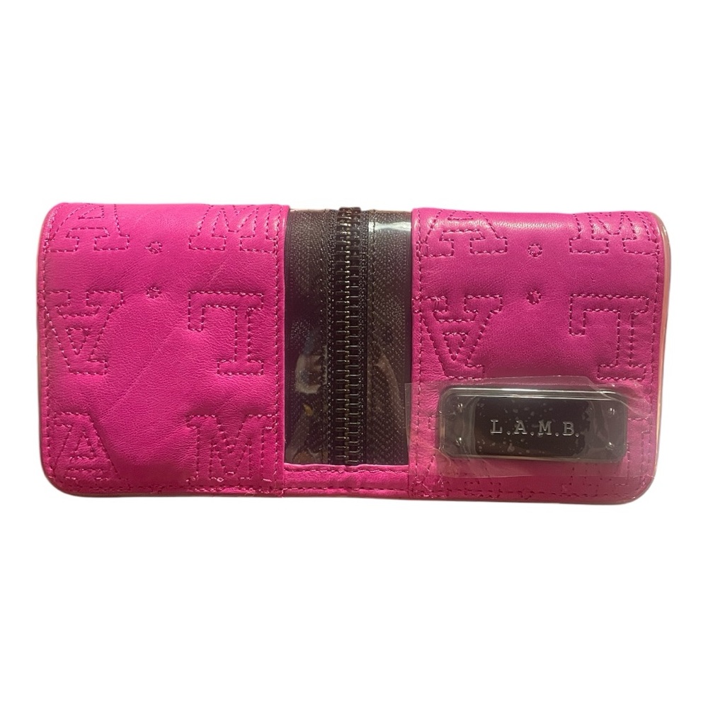 L.A.M.B. Fuchsia Ultraviolet Wallet